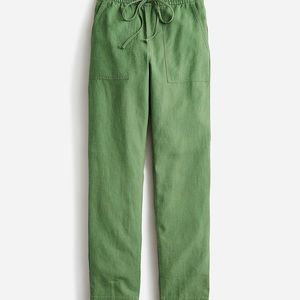 JCrew Seaside pant in linen blend